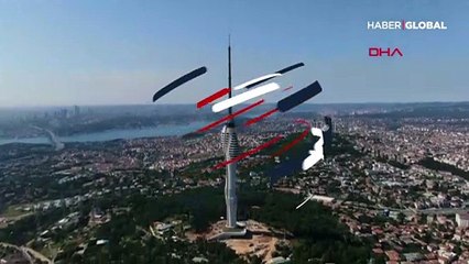 Çamlıca televizyon kulesinde sona yaklaşıldı