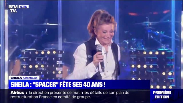 Sheila célèbre les 40 ans de son tube Spacer