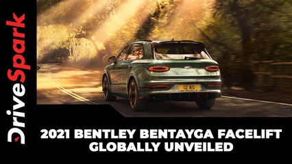 Скачать видео: 2021 Bentley Bentayga Facelift Globally Unveiled| Specs, Features & Other Details