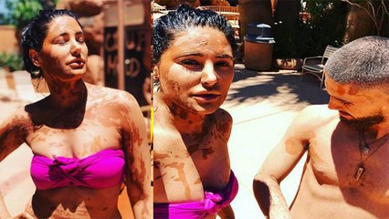 Tải video: Nargis Fakhri ने लिया Mud Bath,Bold Look में आई नजर ।Nargis Fakhri is detoxing with mud bath।Boldsky