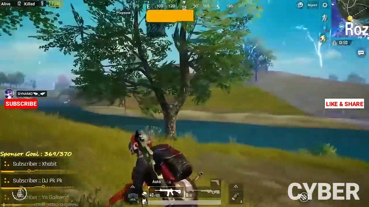 DYNAMO GAMING THE GOD OF SNIPER - TOP 20 AWM HEADSHOT KILLS - PUBG MOBILE