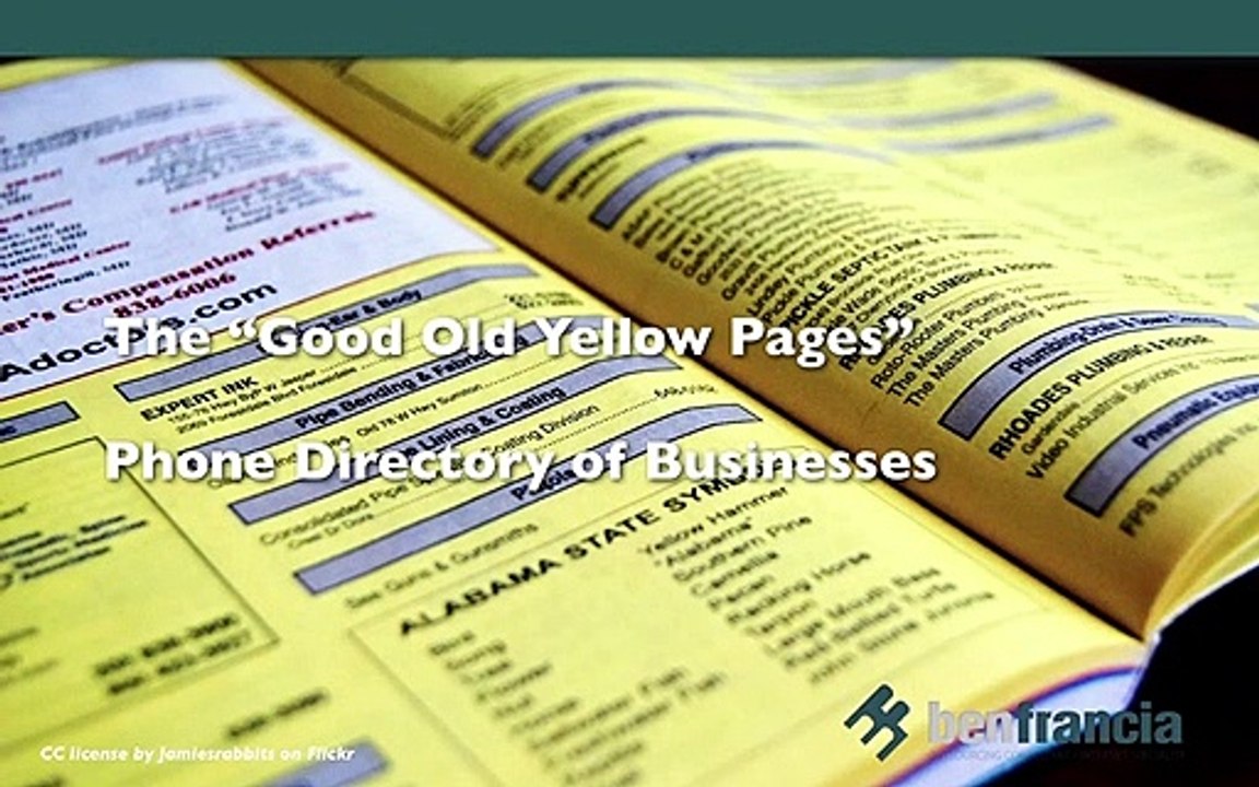 Ben Francia - Getting Customers and Leads With Google and Search Engines