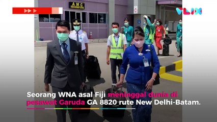 WNA Meninggal di Pesawat Garuda Indonesia