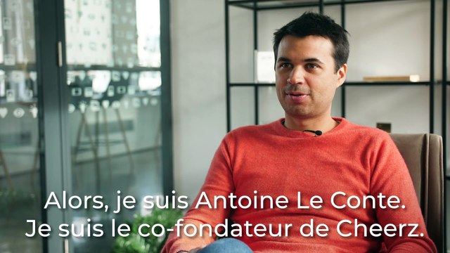 Portrait d'entrepreneur : Antoine Le Conte, co-fondateur de Cheerz
