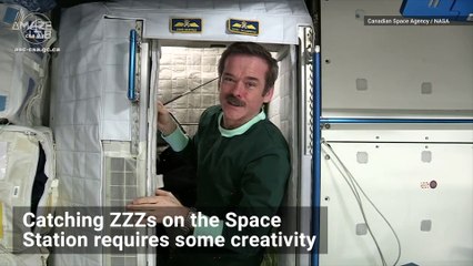 Sleeping in Space Looks a Little Claustrophobic
