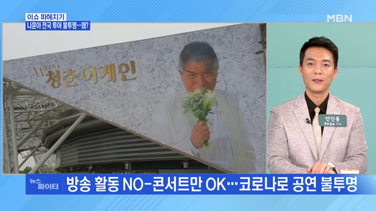 MBN 뉴스파이터-'가황' 나훈아 전국투어 불투명…왜?