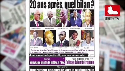 REVUE DE PRESSE CAMEROUNAISE DU 02 JUILLET 2020