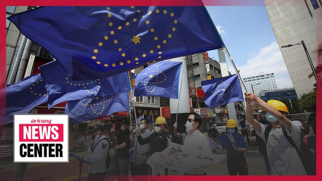 Hong Kong police arrest hundreds breaking new nat'l security law