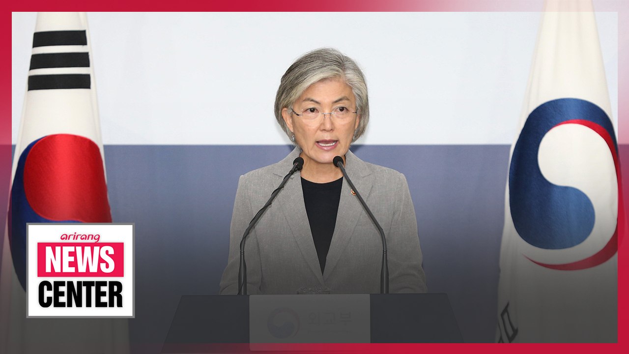 Foreign Affairs Minister Kang says S. Korea will work on bringing N. Korea back to talks