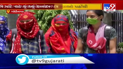 LRD women candidates submitted memorandum to Gandhinagar Collector over pending recruitment process