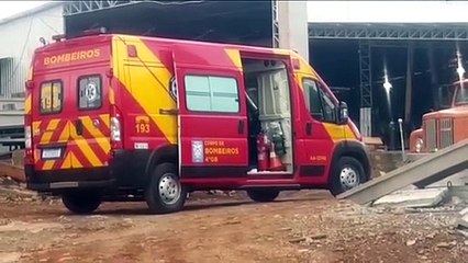 Rapaz sofre acidente com máquina e fica ferido no Lago Azul