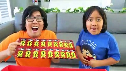 Ryan Collected ALL 53 Ryan's World Road Trip Collection and play Fun Board Game!!!