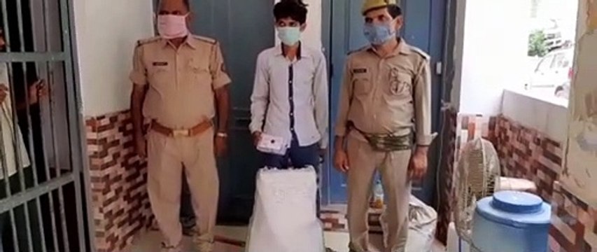 कांधला पुलिस ने चोरी के माल सहित शातिर चोर को किया गिरफ्तार