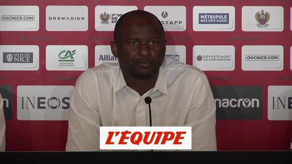 Vieira sur le mercato : «Une grosse satisfaction» - Foot - L1 - Nice
