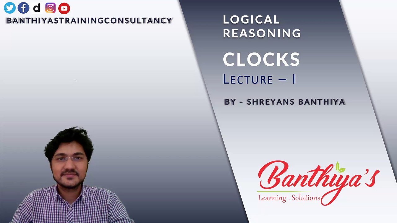 Basics of Clocks | Clocks & Calendars | Logical Reasoning | Quantitative Ability | Aptitude | English