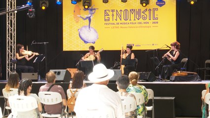 Primer concierto Etnomusic 2020 con medidas seguridad por Covid19