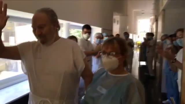 Isidre recibe el alta en el Hospital del Mar de Barcelona tras tres duros meses ingresados