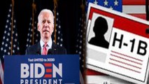 Joe Biden : If Elected, Will Revoke H1-B Visa Suspension || Oneindia Telugu