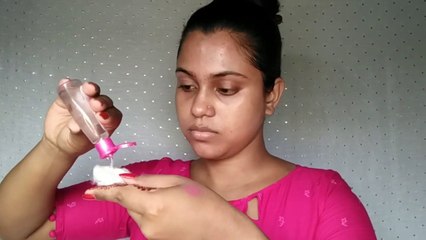 Under Hundred Rupees Makeup Tutorial With Out Brush!!