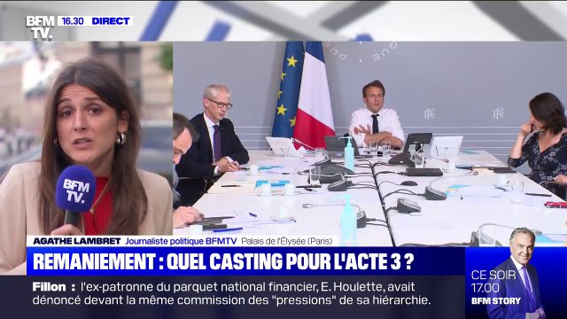 Remaniement: le président de la République va recevoir les présidents des trois assemblées à 17h30