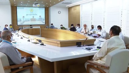 VIJAY RUPANI MEETING WITH EXPERT DOCTORS ON COVID-19 AND VICE CHANCELLOR