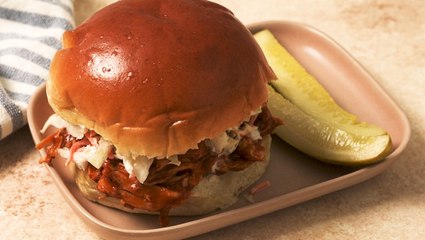 Slow-Cooker BBQ Pulled Chicken Is SO Easy—And Delicious