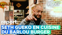 SETH GUEKO en cuisine du Barlou Burger