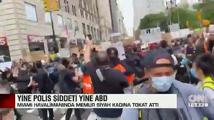 Son dakika: ABD polisi, siyahi kadına tokat attı | Video