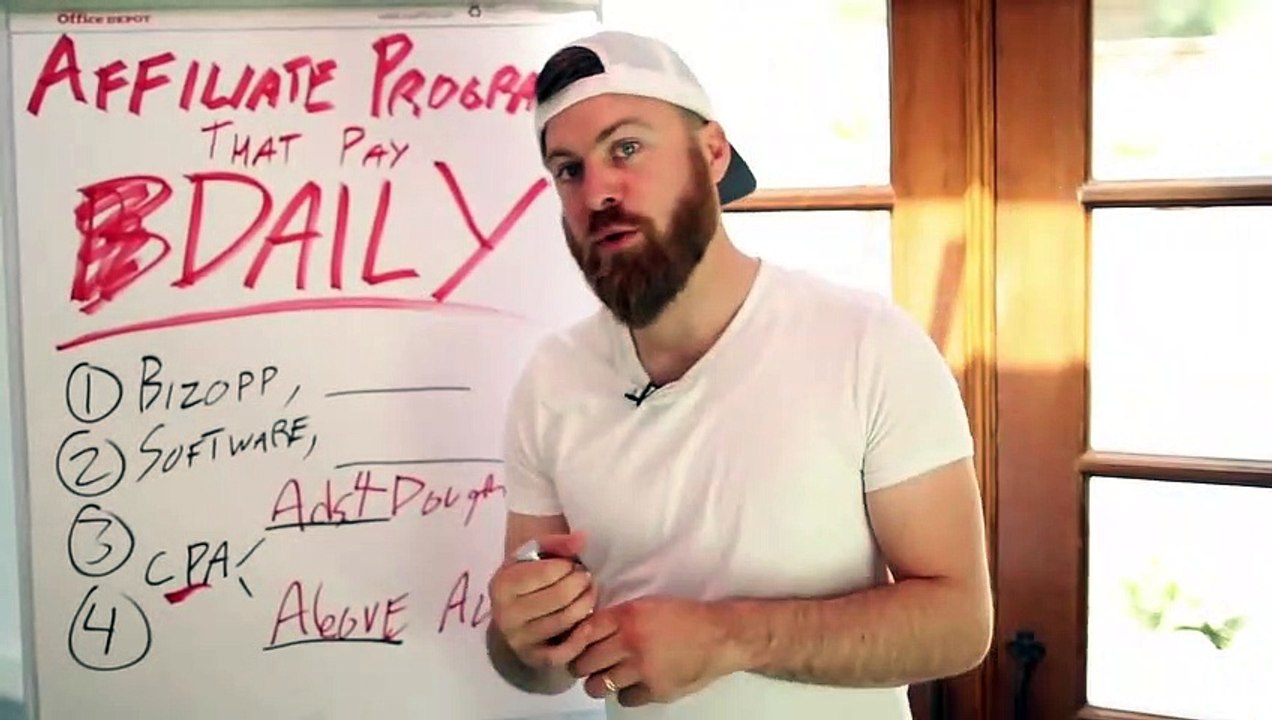 4 Affiliate Programs That Pay Daily