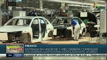 Entra en vigor el T-MEC, tratado comercial entre México, EEUU y Canadá