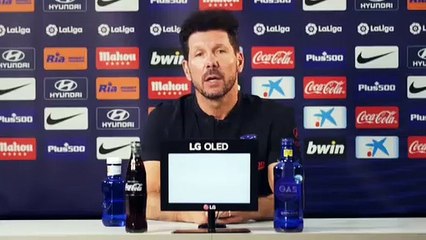 Simeone: "¿El cambio de Griezmann? Nosotros perdimos una final de Champions en tres minutos"