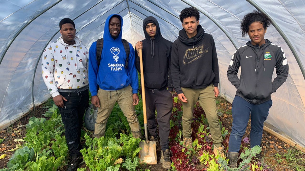 Teenagers Gain Confidence Raising Bees and Growing Crops at North Carolina Farm
