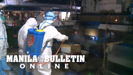 Beijing disinfects virus-linked wholesale food market