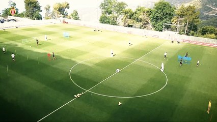 L'entraînement vu du ciel !