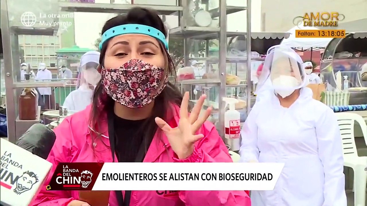 La Banda del Chino: Emolienteros se alistan con nuevos protocolos de bioseguridad