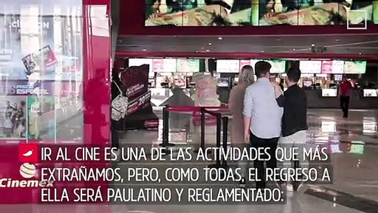 Así será la #NuevaNormalidad de: Los Cines