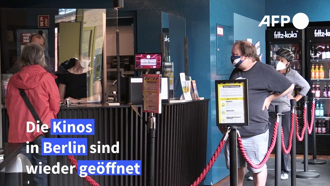 Kinos in Berlin sind wieder geöffnet