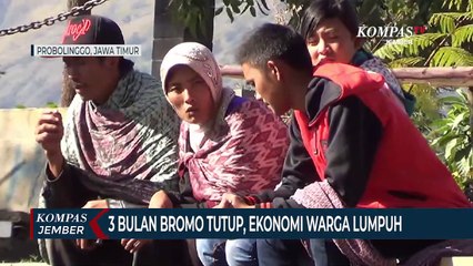 3 Bulan Wisata Gunung Bromo Tutup, Ekonomi Warga Lumpuh