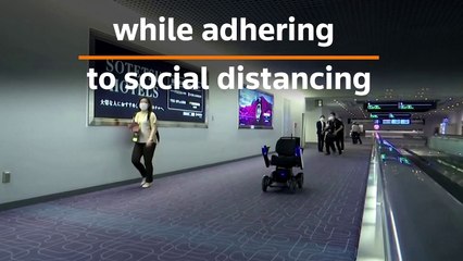 Tokyo airport introduces automated 'rideables'