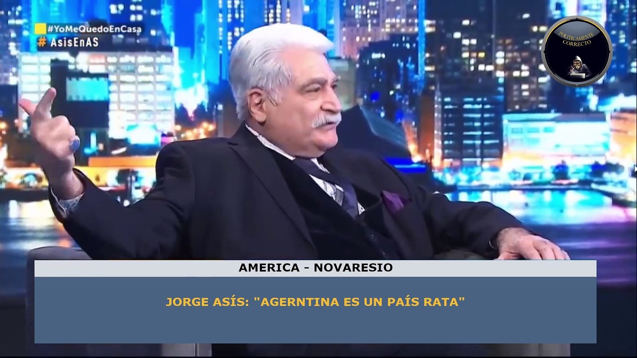 Jorge Asís:  "Argentina es un país RATA"