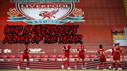 Liverpool's Player of the Year is?...