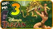 Tarzan Walkthrough Part 3 - 100% (PS1, N64, PC) Elephant Hair Day