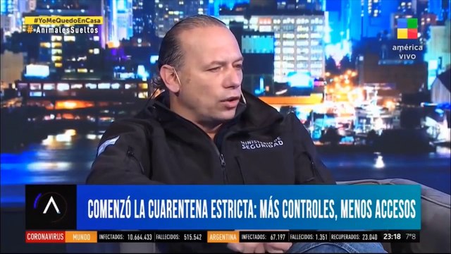 Berni explica su irrupción en el retén
