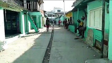 Lockdown and social distancing on Colombia's most overcrowded island