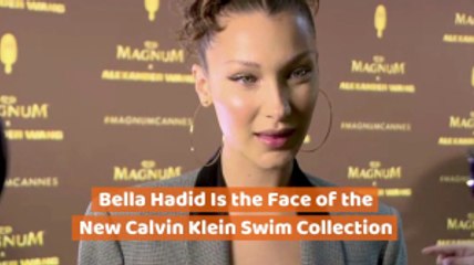 Bella Hadid Joins Calvin Klein