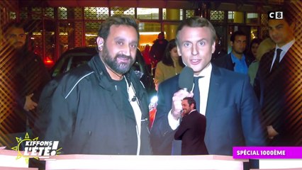 Spécial 1000ème : Le Président Emmanuel Macron souhaite un bon anniversaire à TPMP