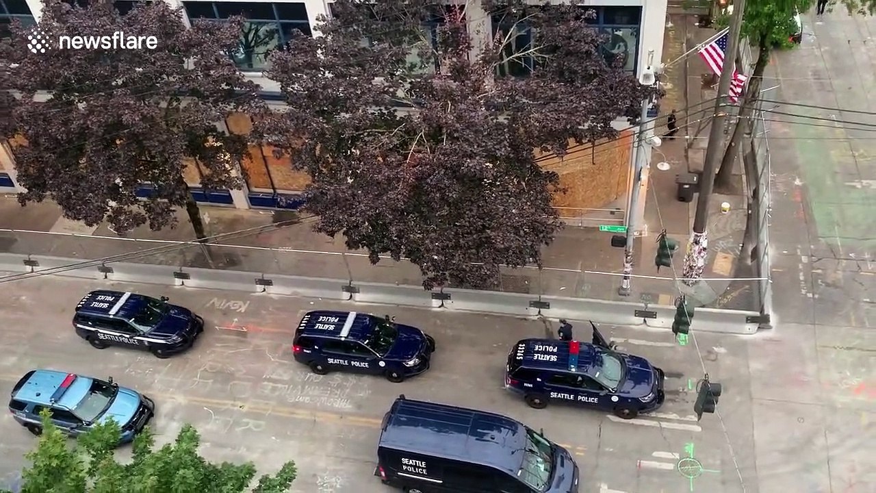 Seattle police precinct reinforced with barricades after ‘CHOP’ autonomous zone dismantled