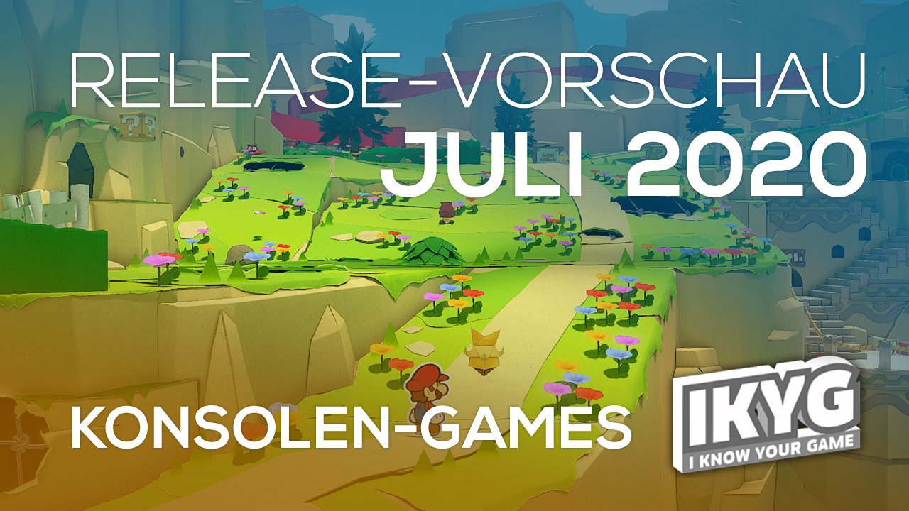 Games-release-vorschau - juli 2020 - konsole