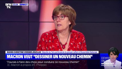 Verdier-Jouclas: "Le nouveau chemin, c'est maintenir le cap en tenant compte" des dernières crises