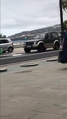 Revienta con una piedra la luna trasera de un coche en Santa Cruz de la Palma